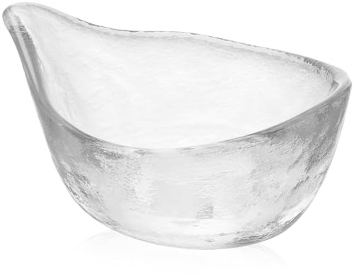 DONFAMDS Glasschale für Ätherische Öle und Maskenmischung mit Komfortablem Gefühl Einfach zu Reinigen Geeignet für Schönheitssalon und Zuhause
