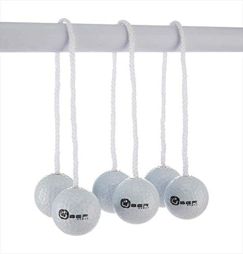 Uber Games Leiter-Wurfbolas (weiß) - Ersatzbälle für Leiter, 3 Stück - aus der Offiziellen Serie Echte Golf Bälle von Hochster Qualität - robust und langlebig