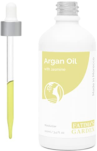 Fatima's Garden Arganöl mit Jasmin - Natürliche Feuchtigkeitscreme, 100ml