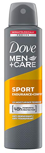 Dove Men+Care Deo Sport Endurance & Comfort Spray - 6 x 150 ml