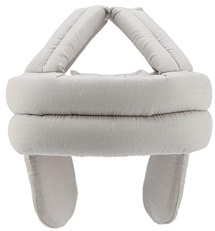 Chapeau de Protection, Chapeau de tête aîné Chapeau de Protection Casque de sécurité Vieil Homme Protection auditive prévention des Chutes(Gris)