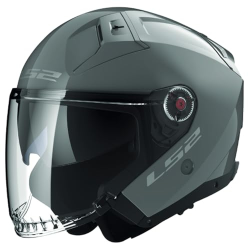 LS2, Casque Moto Jet Infinity II Nardo Grey, L
