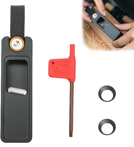 Pialletto Manuale per Legno, Piccola per legno manuale, Pialla Lavorazione Legno, Pialla con Una Sola Mano Portatile, Pialla a Mano Piccola per Rifilare, Piallatura del Legno