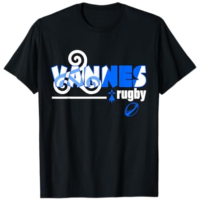 Rugby Vannes Supporter RCV Homme Femme Enfant T-Shirt