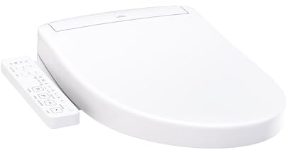 TOTO WASHLET S2 Electronic Bidet Toilet Seat, Elongated, Cotton White