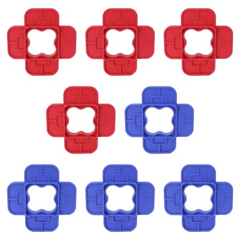 8Pcs Deck Gaskets for Flooring Installation Accessories Professional Wood Floor Spacers Deck for Anticorrosion Tile Spacers for Flooring