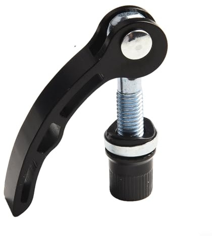 babominimer M6x45mm Quick Release Seat Post Clamp Skewer Bolt Clip Screw for, Cycle or Scooter, Aluminium Alloy Lightweight Design for Easy Height Adjustment(m6x50mm silver)