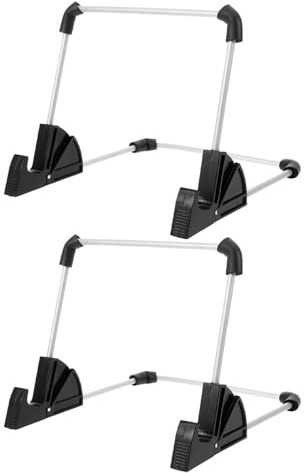 Leuchttischständer für Künstler A4 Faltbar, Tragbar, Silber, 2 Stück | Kunststoff und Legierung, Platzsparendes Design, für Outdoor Skizzen und Reisen, Leichte Ausführung