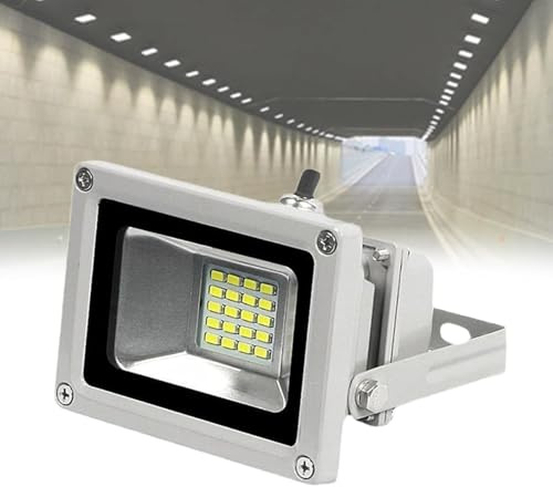 JOUFNING Lumière Jardin Enterré - Spot Encastrable LED Exterieur, Applique Murale Étanche IP65, Projecteur De Sécurité Ultra-Lumineux AC85-265V, pour Panneaux Publicitaires(Warm Light,30W)