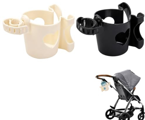 2Pcs Universal Pram Cup Holder, Pram Cup Holder Set