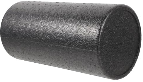 AKOOSY Rodillo Relajante de Fitness y Masaje Muscular de Espuma Epp Negro, Fácil de Limpiar y Resistente a Deformaciones, Adecuado para Yoga y Recuperación Corporal