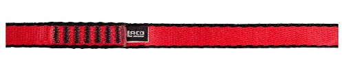 LACD Unisex – Erwachsene Sling Ring 100 cm, 16 mm Reepschnüre, Red, 100cm