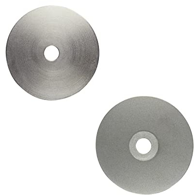Flyshop Diamant-Schleifscheibe, 10,2 cm, Steingranit, Diamantbeschichtung, flache Rundscheibe, 1,6 cm, Körnung 1000
