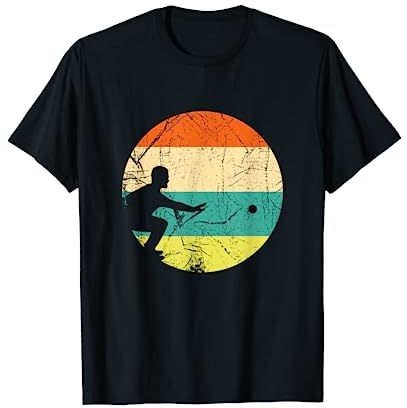 Retro Vintage Petanque Bocce French Boules Game Player T-Shirt