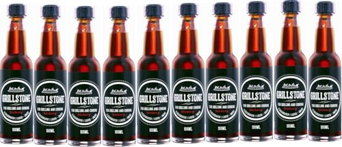 Grillstone - 10 x Fluessigrauch Liquid-Smoke Hickory 100ml