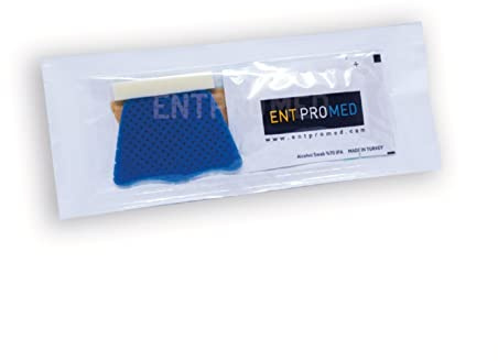 Thermoplastic External Nasal Splint - Navy Blue Colour - a Kit, Post Nasal Surgery, Rhinoplasty, Septoplasty, ENT Product. (Medium 41mm x 59mm)