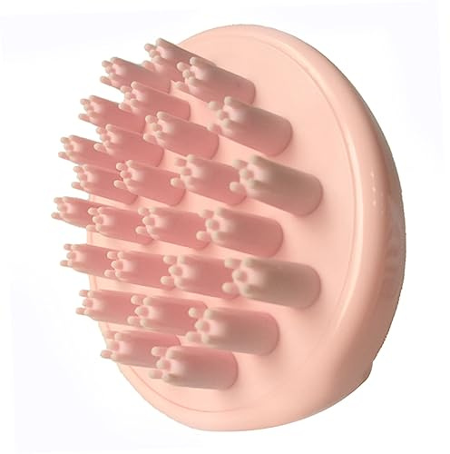 FRCOLOR Massagekamm Für Kopfhaut Kopfmassagebürste Mit Ergonomischem Design Haarmassagegerät Zum Waschen Fördert Durchblutung Und Haarwachstum Entfernt Shampoo-rückstände Sanft Stimuliert