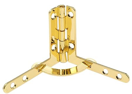 HOMSFOU 10 Stück Schachtel Scharnier mit sieben Zeichen Rustikalen scharnier Holz box scharnier Haushalt hardwares Schmuck box scharnier Feder Zubehör Faltdeckel Eisen