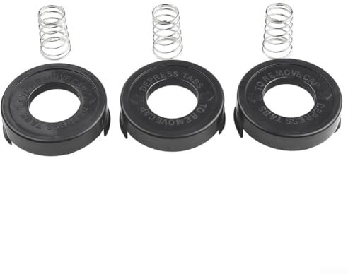3 Stück Anstoßkappen Ersatz für Black&Decker für ST4500 68237802, Material