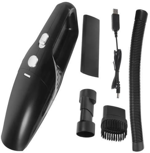 Cabilock 12v Aspirapolvere Auto Senza Fili Con Potente Aspirazione e Design Portatile Pulizia Umida e Secca Per Veicoli Nero