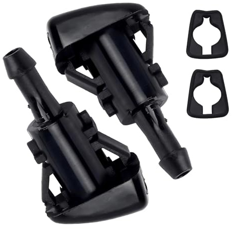 2x Scheibenwaschdüse Wischersprühdüsen Universal für Jeep Chrysler Dodge | Verstopfungsfreie Front-Scheibenwischer Spritzdüsen,Ersatz für 5116079AA & 5160308AA für eine klare Sicht