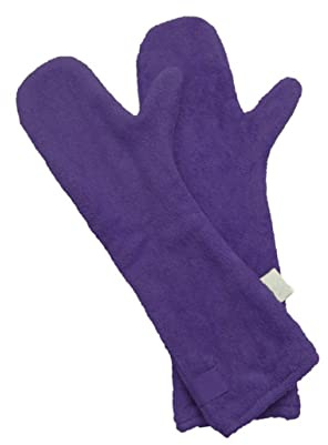 KOMBIUDA Absorbent Pet Cleaning Gloves for Dogs and Horses Ultra-thick Microfiber Drying Towel Glove for Pet Paws Portable and Quick-dry Accessory Suitable for Outdoor and Random Color
