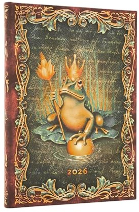 Paperblanks | 2026 Porto | Portugiesische Fliesen | 12-Monatskalender | Maxi | Vertikal | Elastikband-Verschluss | 160 Pg | 100 GSM