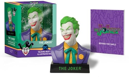The Joker Talking Bust and Illustrated Book (RP Minis)
