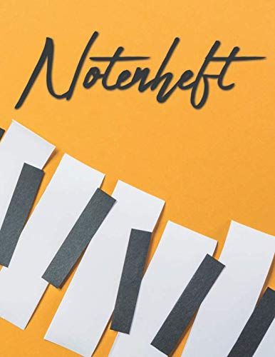 Notenheft: blanko - 108 Seiten