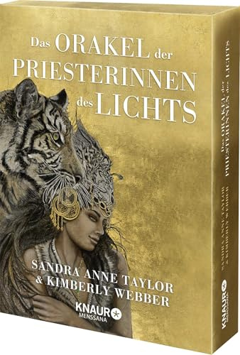 Das Orakel der Priesterinnen des Lichts: Orakelkarten mit 53 weiblichen Archetypen, Göttinnen, Krafttieren und heiliger Geometrie | Inkl. Begleitbuch