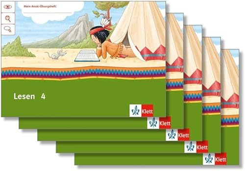 Mein Anoki-Übungsheft - Lesen, 4. Klasse: Arbeitsheft