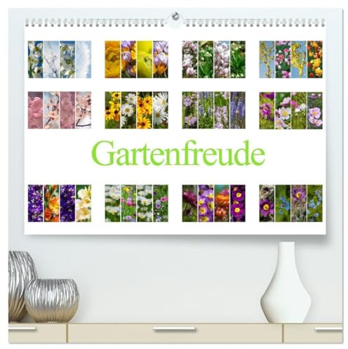 Gartenfreude (hochwertiger Premium Wandkalender 2026 DIN A2 quer), Kunstdruck in Hochglanz: Des Gärtners Freude ist wenn alles blüht. (CALVENDO Natur)