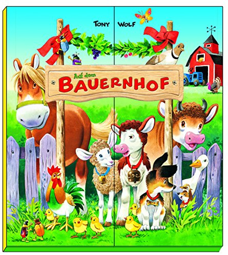 Auf dem Bauernhof: Wimmelbuch mit 12 kleinen Pappbüchlein