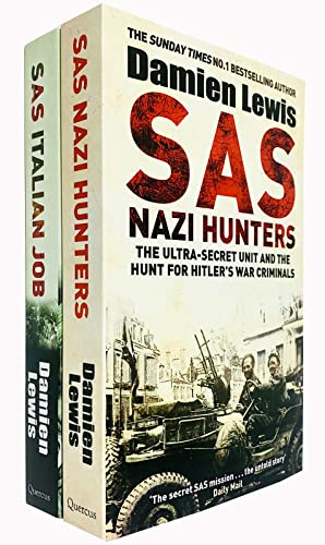 Damien Lewis Collection 2 Books Set (SAS Hunters, SAS Italian Job)