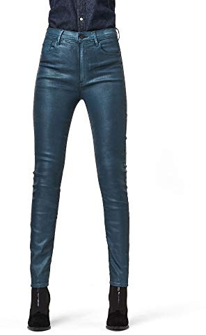 G-STAR RAW Kafey Ultra High Waist Skinny Jeans, Vintage marinblå glint Cobler 5245-b839, 25W x 30L