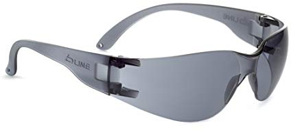 Bollé Safety PSSBL30-408 BL30 Lunettes de protection anti-rayures avec revêtement anti-buée Noir translucide