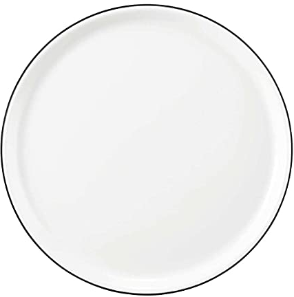 Seltmann 001.759134 Modern Life Black Line - Plato para pizza (30 cm de diámetro, 2 unidades)