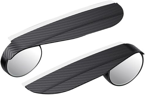 Imtrub Detecteur d Angle Mort Voiture, 2 Pièces Retroviseur Angle Mort Rond, 360°Rotate Auto-adhésif Convexe Vue Arrière Voiture Côté Miroir Angle Mort Extérieur pour Véhicules, Moto, Camions et SUV