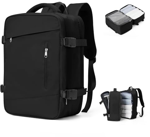 SZLX Ryanair Handgepäck 40x20x25 Rucksack mit Laptopfach Wasserdicht Damen Reiserucksack Handgepäck Flugzeug Easyjet Cabin Bag Rucksack Business Herren Schulrucksack Travel Backpack