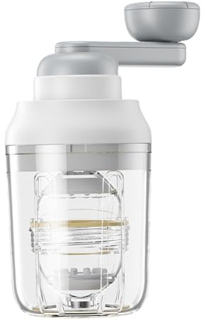 ＫＬＫＣＭＳ Egg Puller Scrambler Egg Yolk Shaker Egg Yolk Mixer Portable Egg Homogenizer Golden Egg Maker for Cooking Restaurant, White