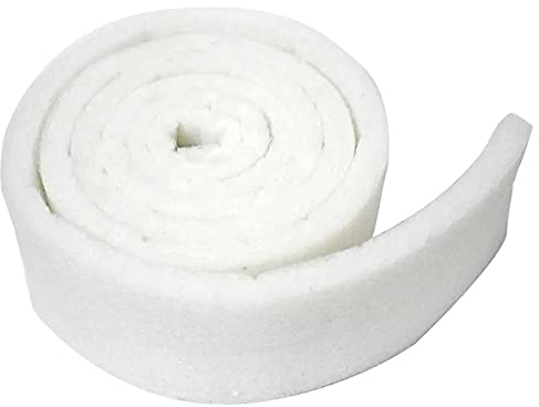 MUYYIKA Aquarium Filterschwamm 1M Aquarium Filtermatte Aquarium Befestigungs-Filterpads Verdickt Biochemischen Filtermedien Filtrationsschaum für Aquarium Aquarium Teich Breite8cm