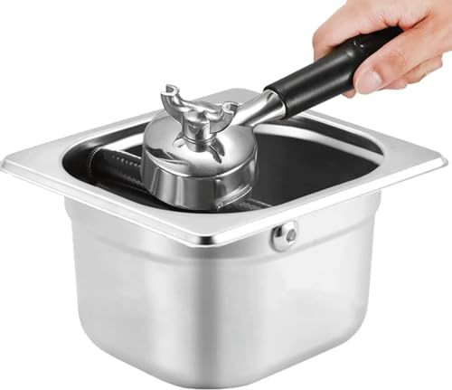 Esdallina Stainless Steel Knock Out Box Container For Espresso Coffee for coffee ground small