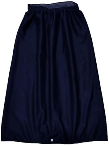 LVYUDS Atmungsaktiv Inkontinenz Bettunterlage Hose Rock Elastizität Taille Inkontinenzunterlage Waschbar Auslaufsicher Bettlägerig ältere Menschen Inkontinenzauflage(L,Blau)