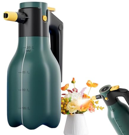 Schaumkanone für Gartenschlauch, Schaumsprüher | wiederaufladbarer elektrischer Seifensprüher | Portable BOCK PERCIPATIVE 2L, tragbarer Spritzwasserkocher für LKW,