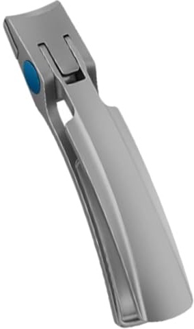 IWOWHERO Cortaúñas de Acero Inoxidable, Cortaúñas para Uñas Pies Diseño Antideslizante y Estructura Ergonómica para Adultos