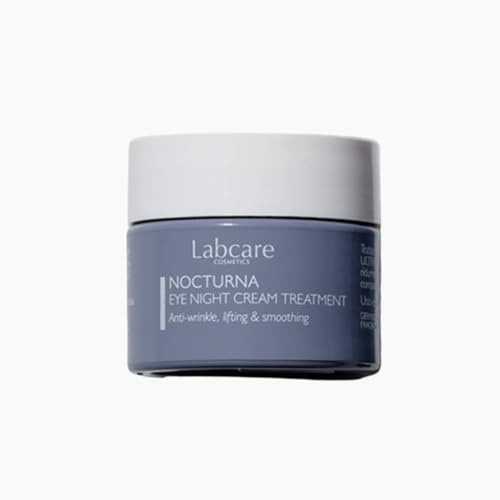 Labcare Nocturna Eye Night Cream - Contorno Occhi Notte Ultra-Intensivo con Peptidi e Acmella Oleracea - Trattamento Antirughe, Lifting e Levigante - 15ml