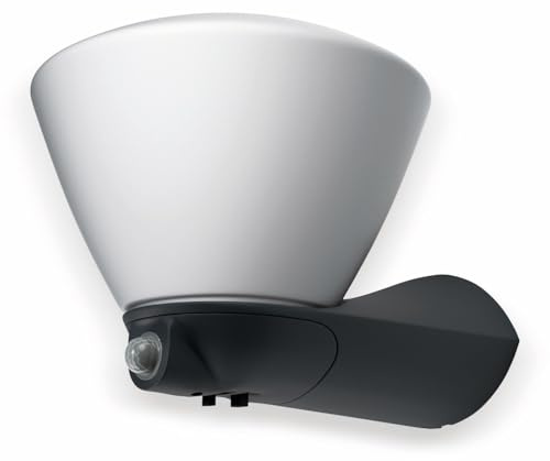 OSRAM - Applique/Lanterne extérieure LED ENDURA STYLE - Capteur de présence - Verre brossé - 7W Equivalent 35W - Gris Anthracite - Garantie 5 ans