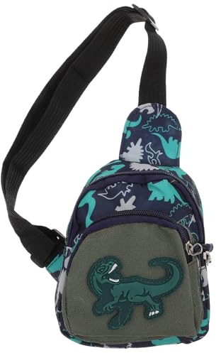 Lurrose Mini-Schultertasche mit Dinosaurier-Muster, für Kinder, Jungen, Reisen, den täglichen Gebrauch