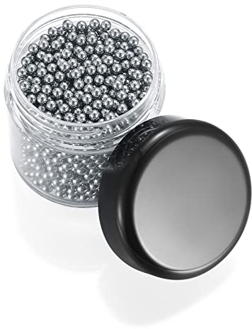 1500 Pezzi Perline per Pulizias, Riutilizzabili Perle di Pulizia in Acciaio Inox, Sfere per Pulizia Delle Bottiglie per Decanter, Bottiglie, Vasi, Caraffe, Bottiglie di Vino