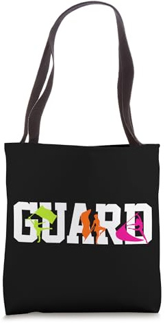 Winter Color Guard Flag Tote Bag